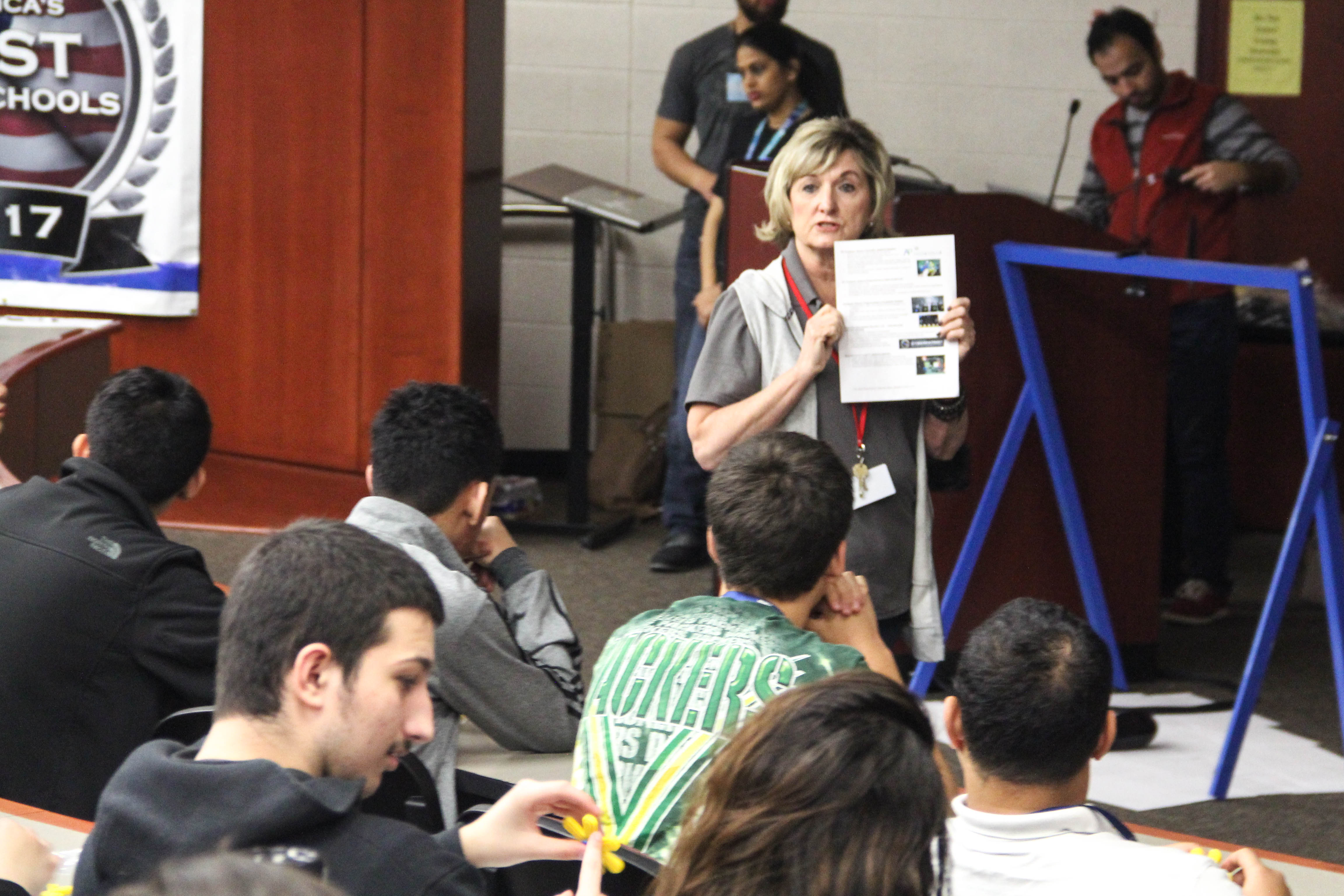 Photo of a Career & Technical Education activity.