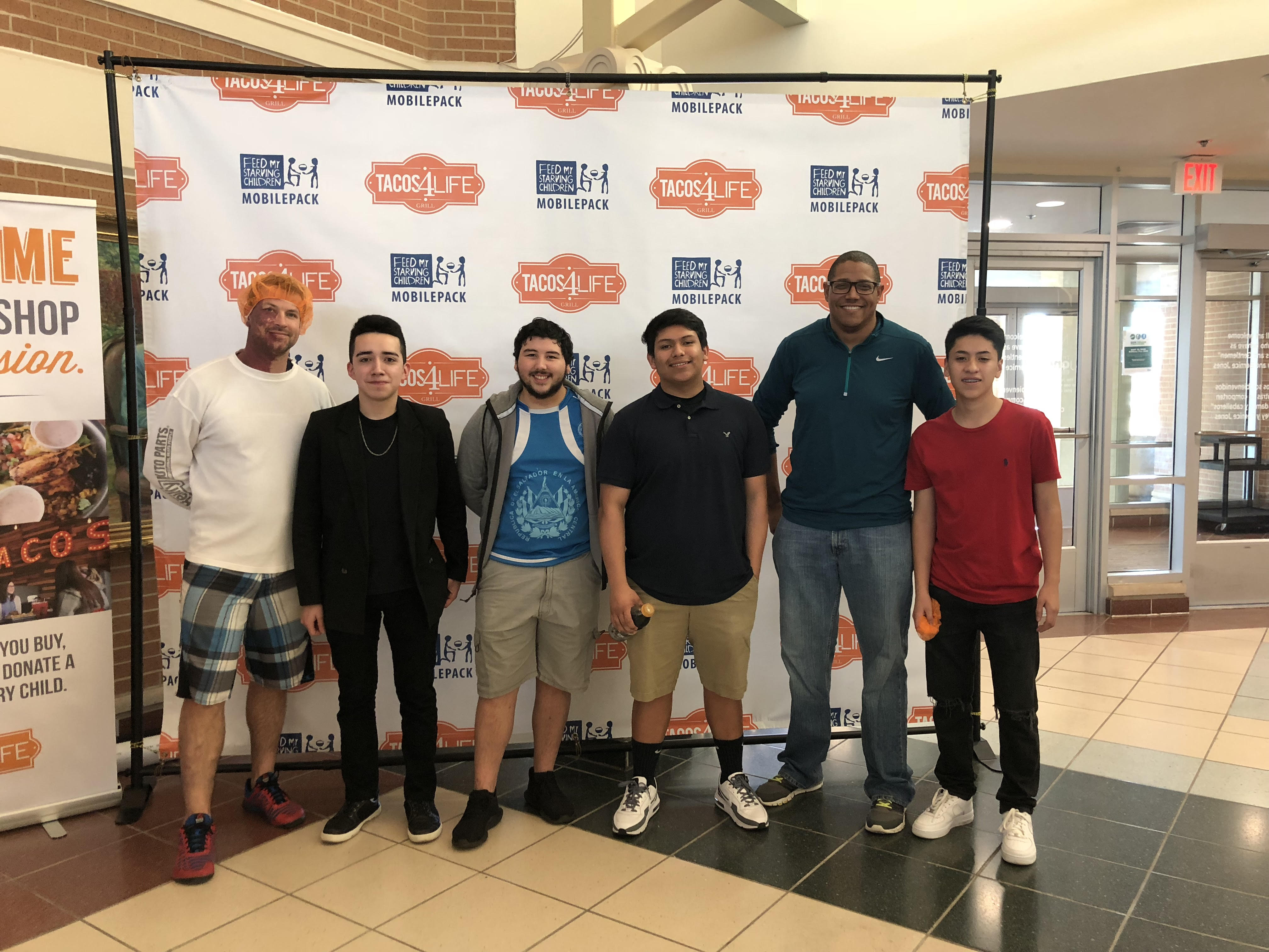 Photo of the "Men of Honor" members.