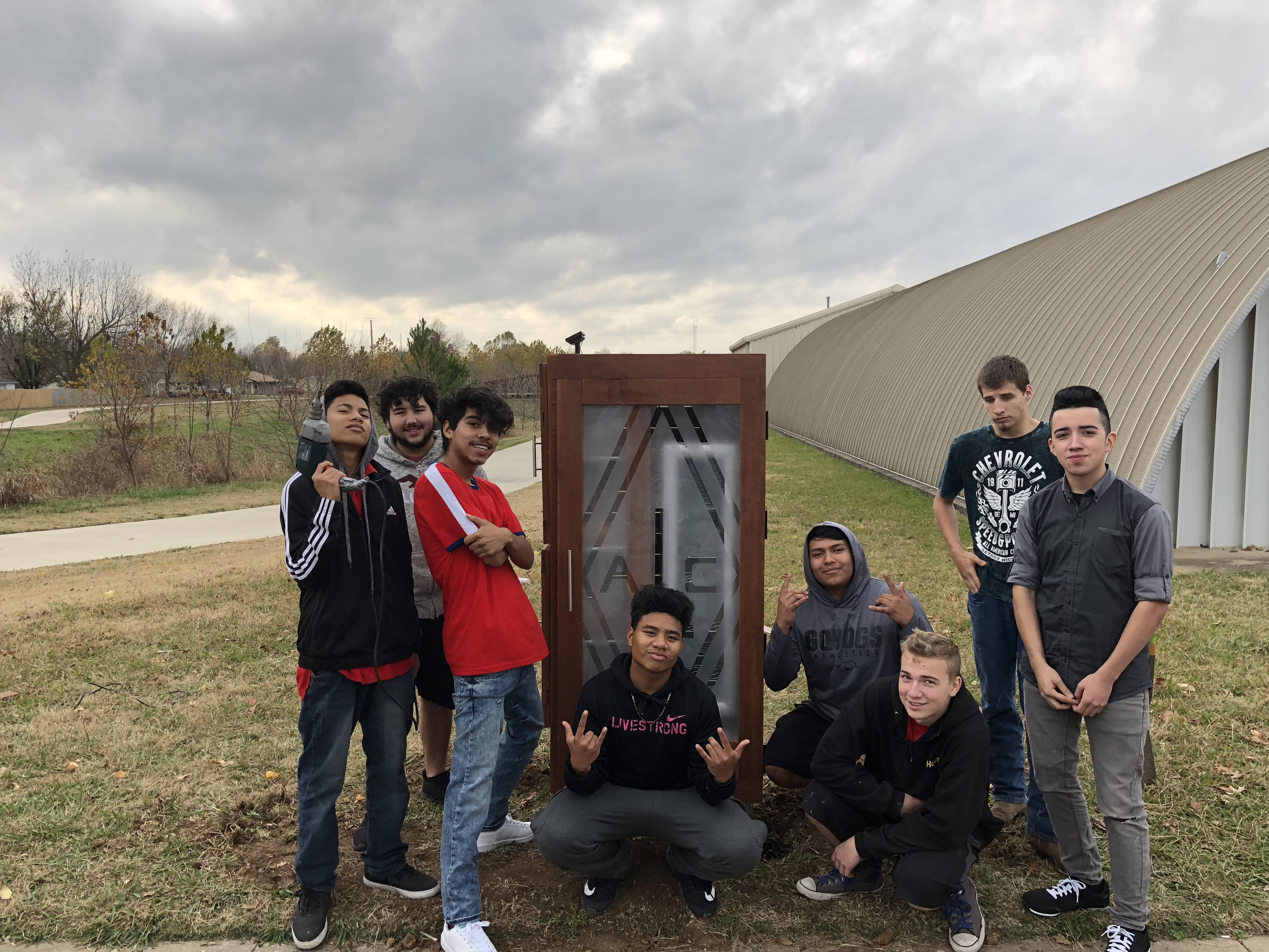Photo of the "Men of Honor" members.