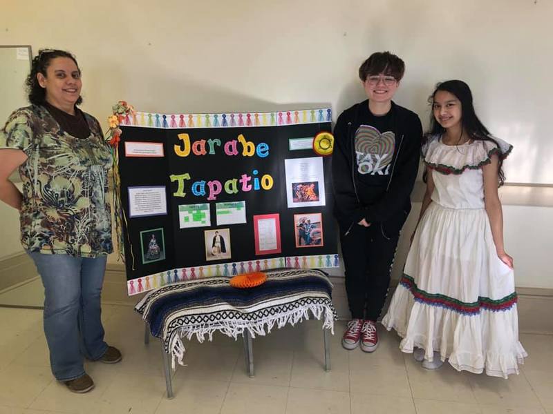 Photo of a students project.