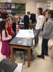 Photo of a students project.