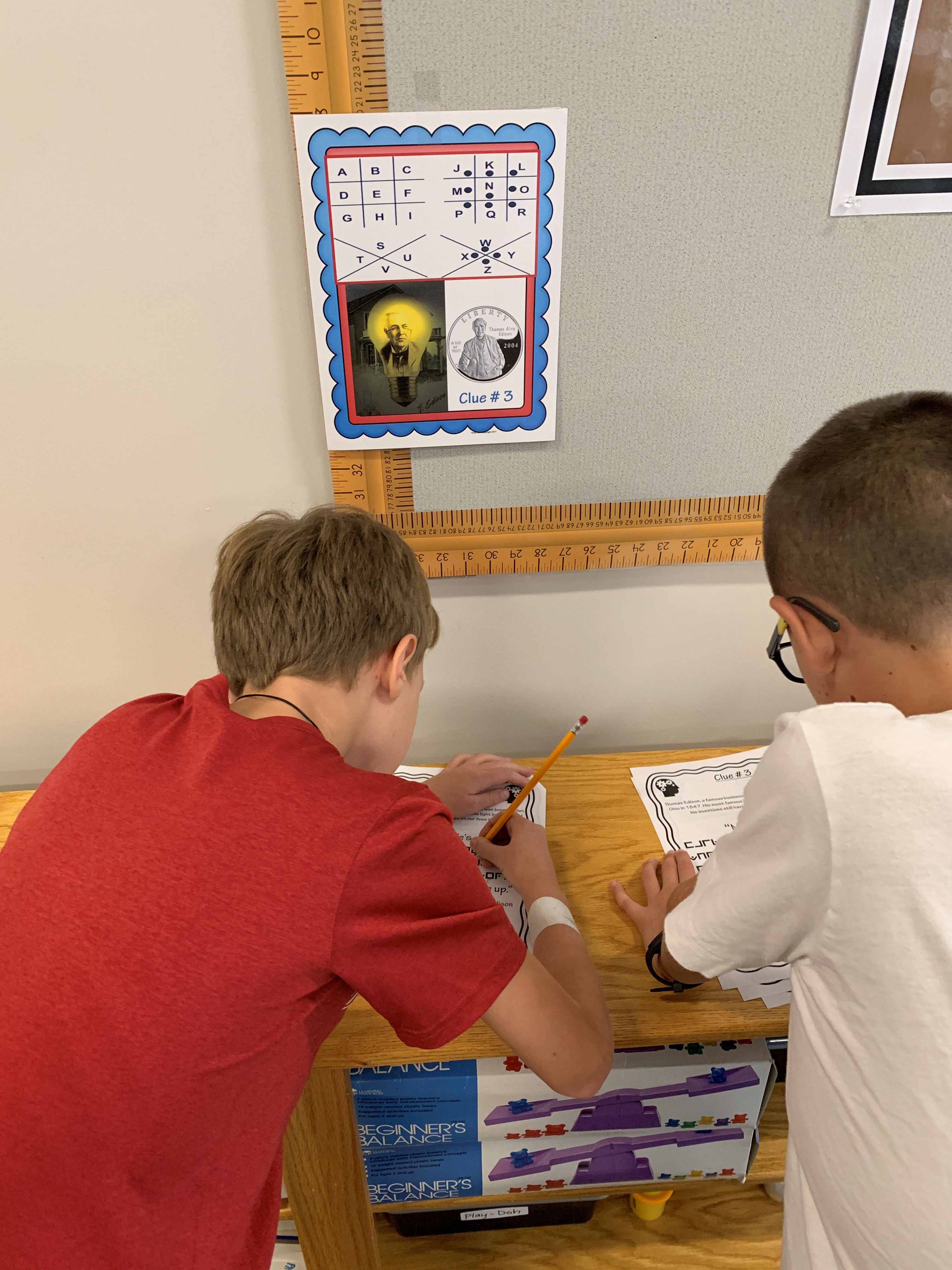 Photo of a Gifted & Talented program activity.