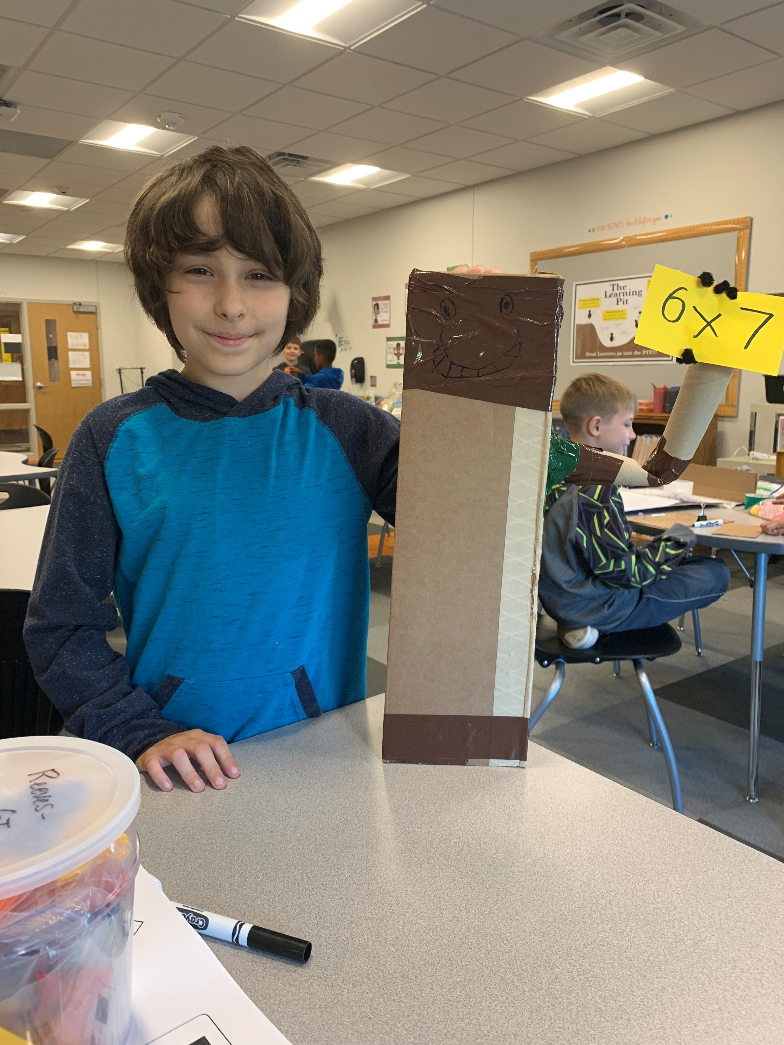 Photo of a Gifted & Talented program activity.