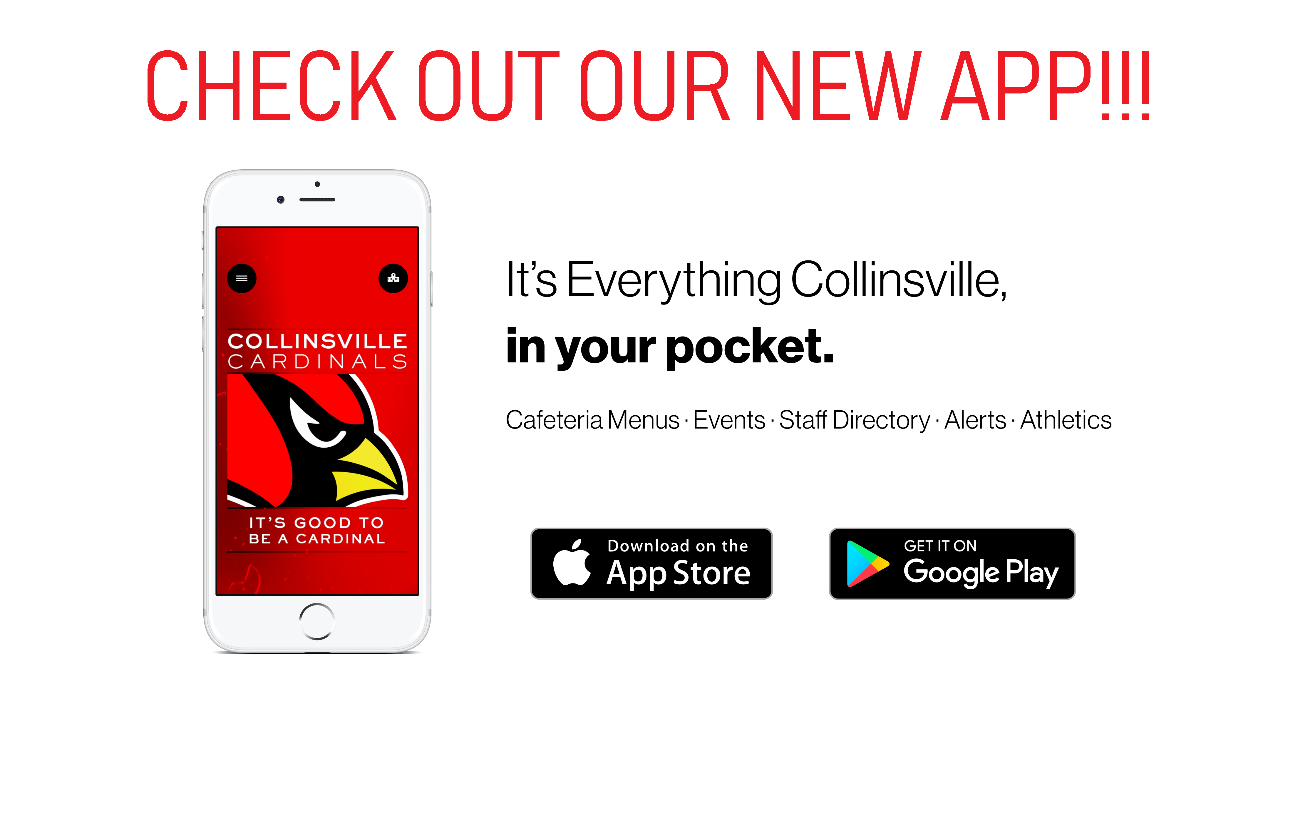 Collinsville Upper Elementary It's Good to Be a Cardinal!