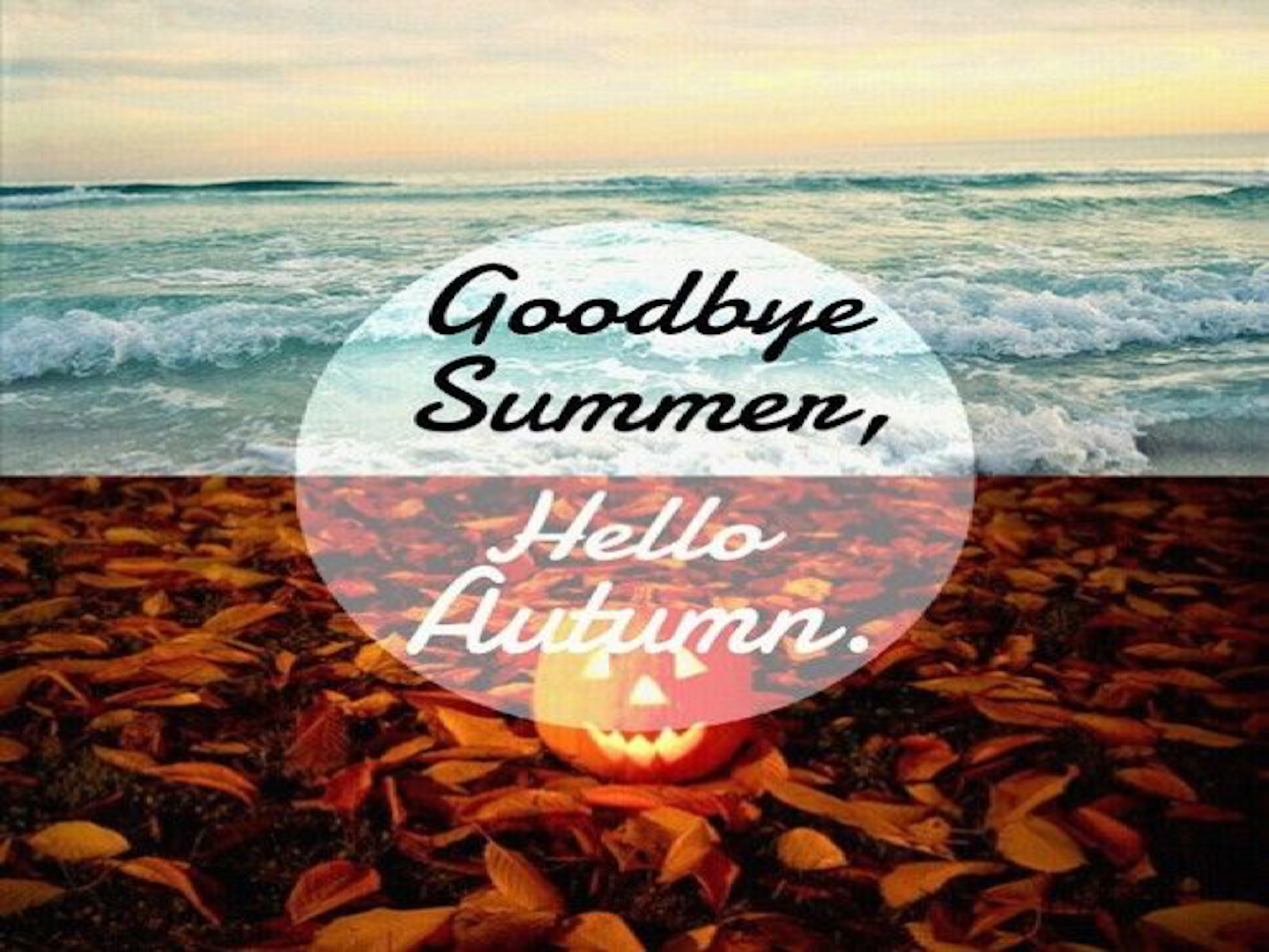 WELCOME FALL