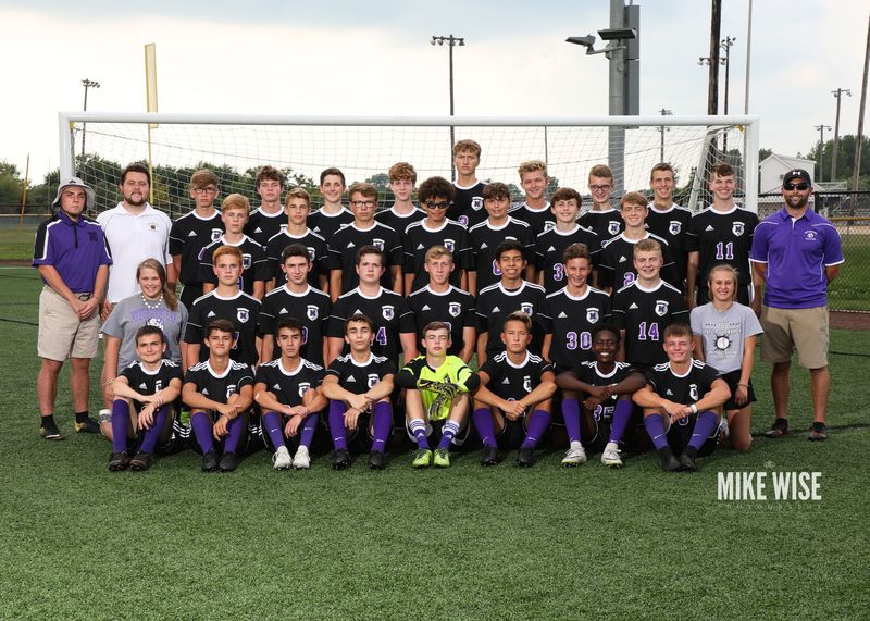Photo of the 2019-2020 Boys Soccer team.
