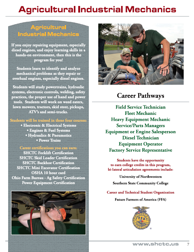 agricultural industrial mechanics
