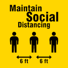 Maintain Social Distancing