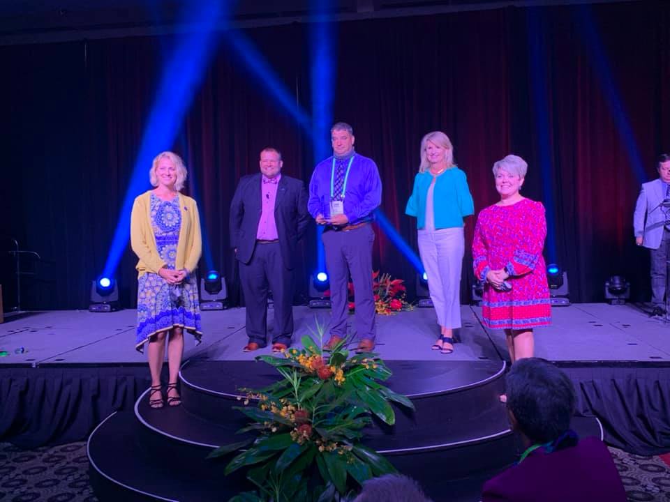 David Lyons receives KASA Administrator of the Year