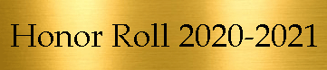 Honor Roll