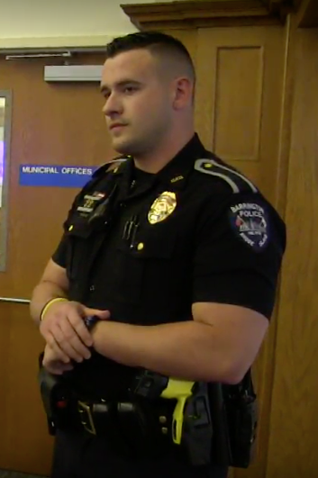 A photo of Barrington Public Schools' Resource Officer, David Wyrostek