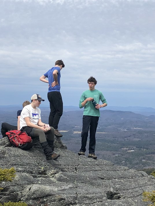 A photo of an outing club trip