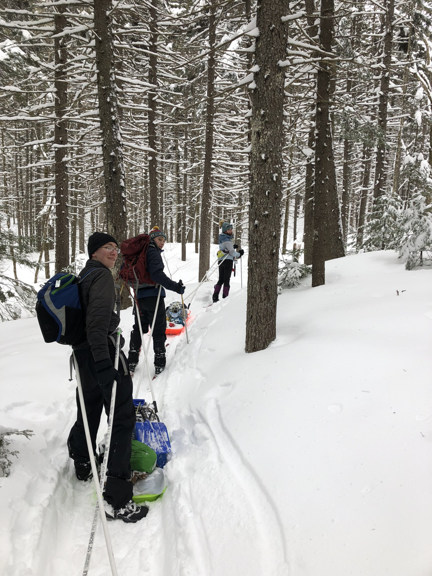 A photo of an outing club trip