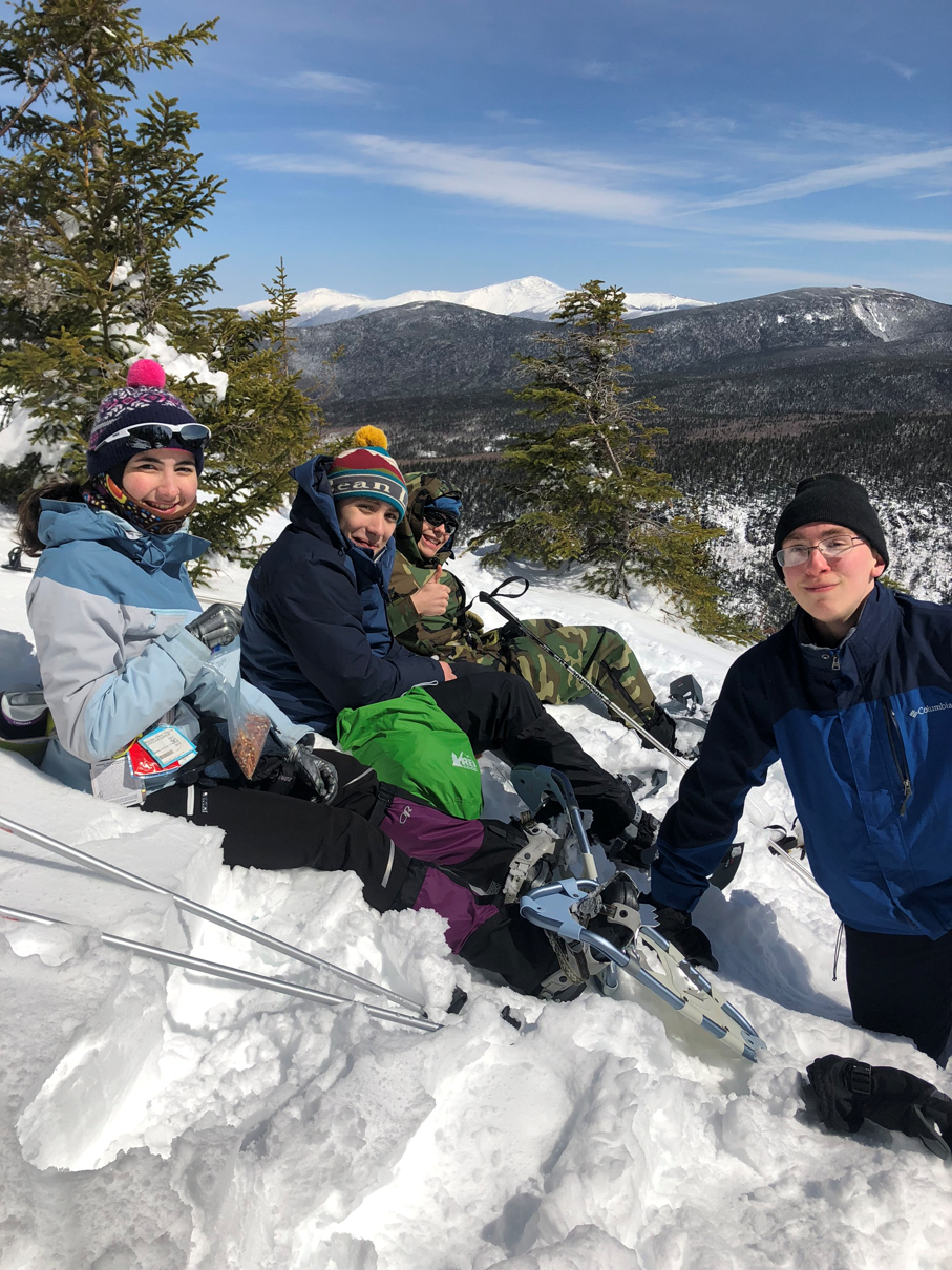 A photo of an outing club trip