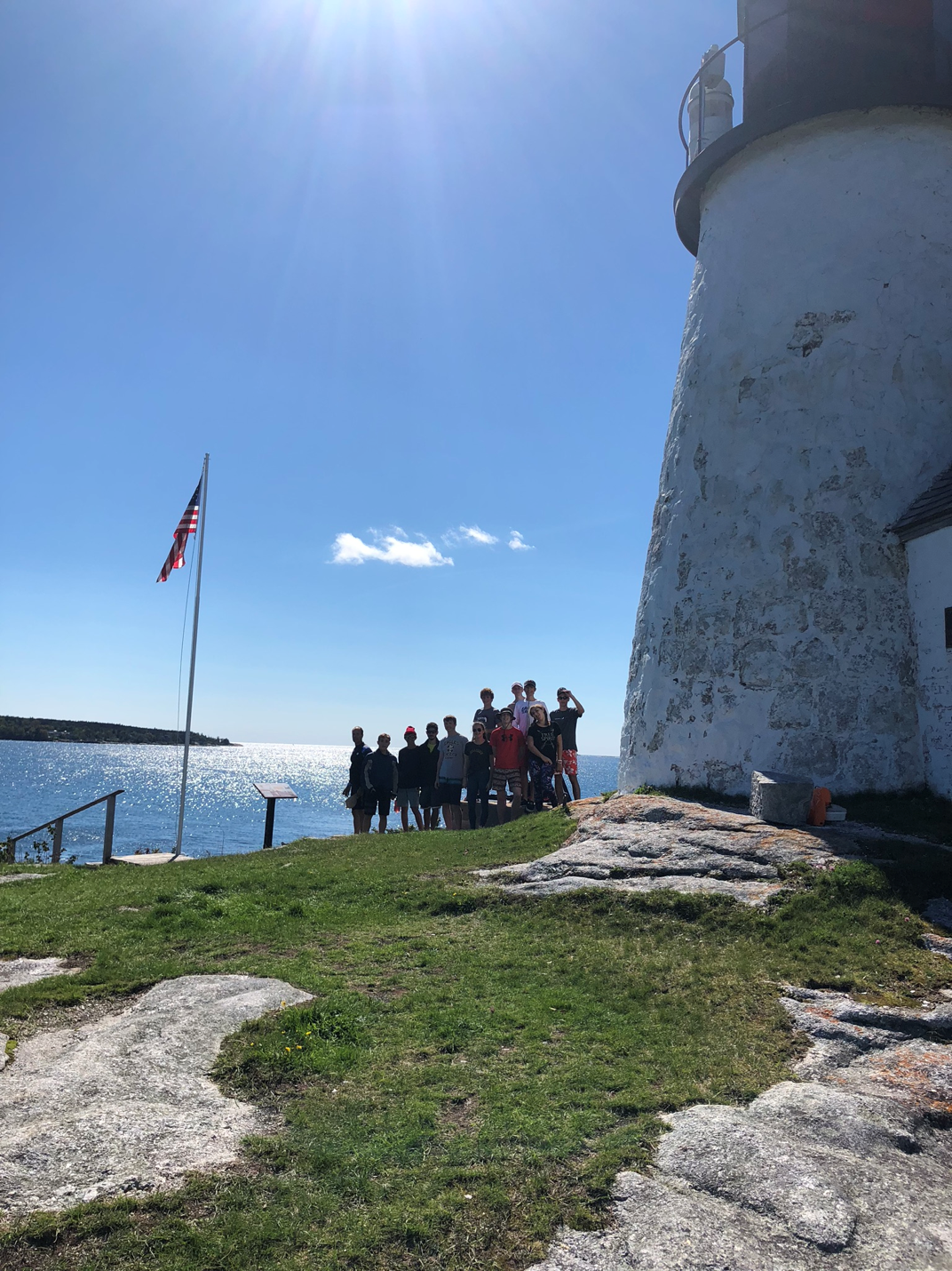 A photo of an outing club trip