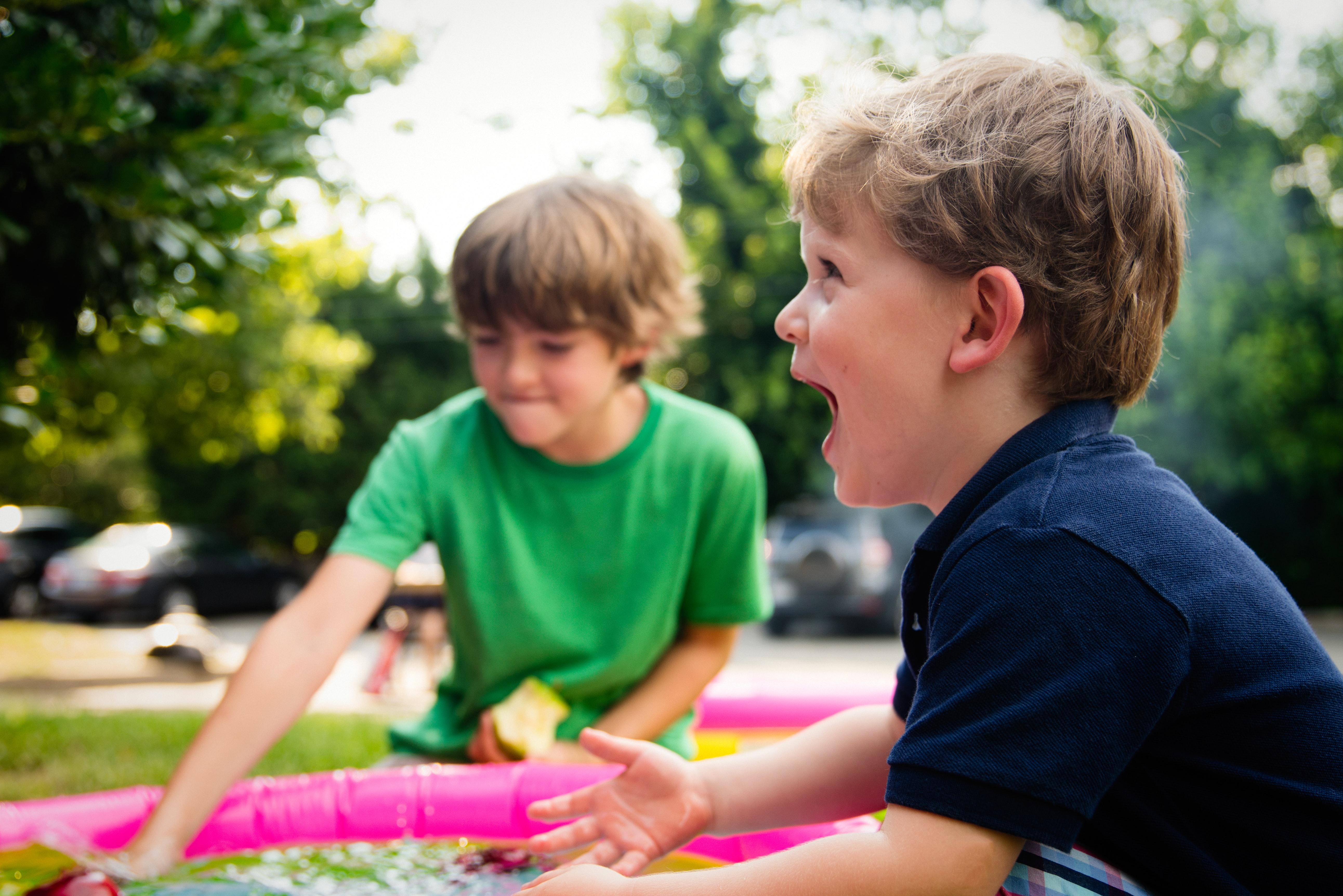 Children playing together