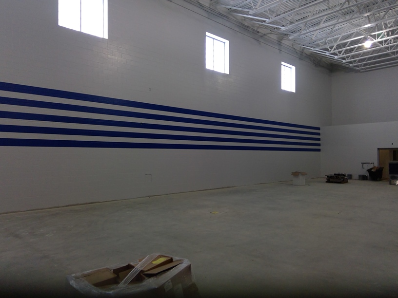 Photo of the gym.
