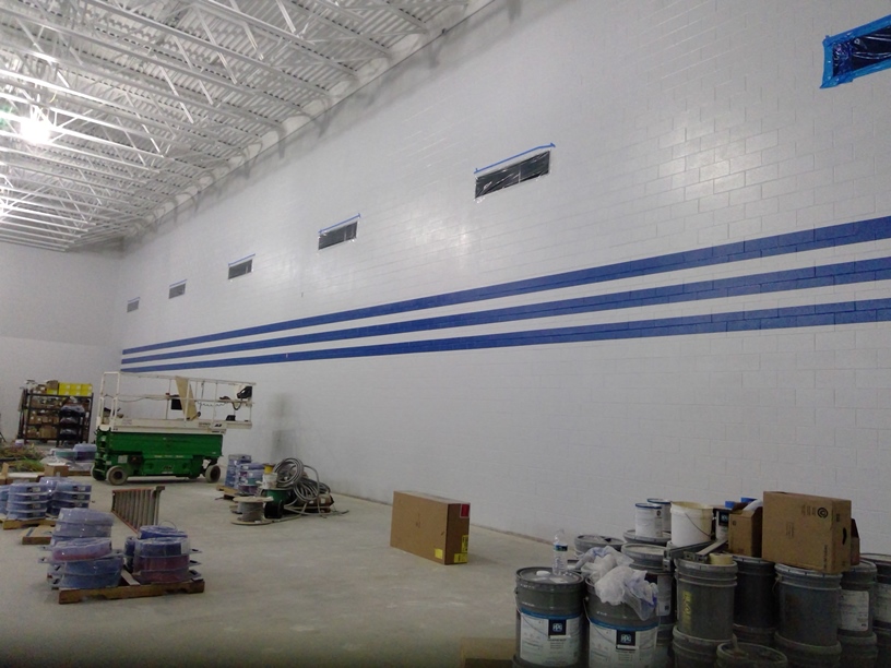 Photo of the gym.