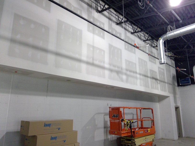 Photo of the Front of the band room.