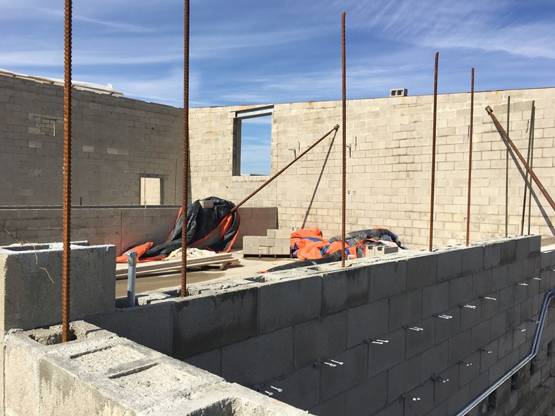 Photo of the Second floor of the academic wing.