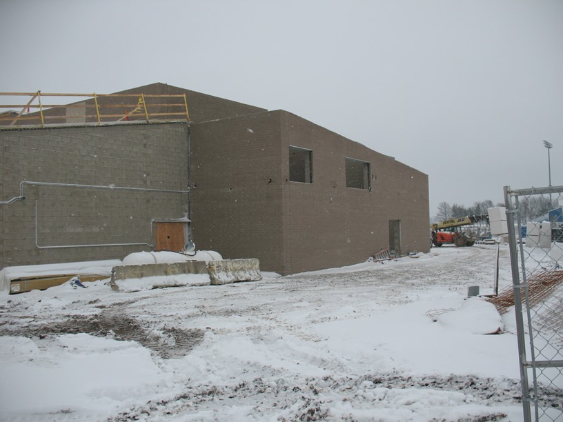 Photo of the West side of the building.
