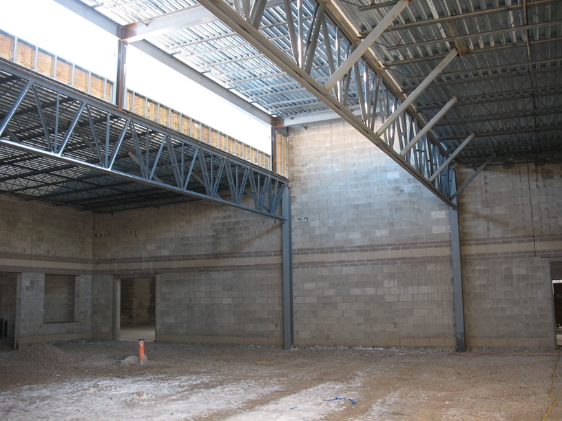 Photo of the Gym Entrance.
