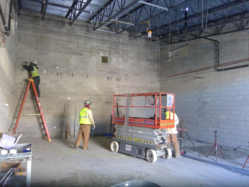 Photo of the Family and Consumer Science classroom.