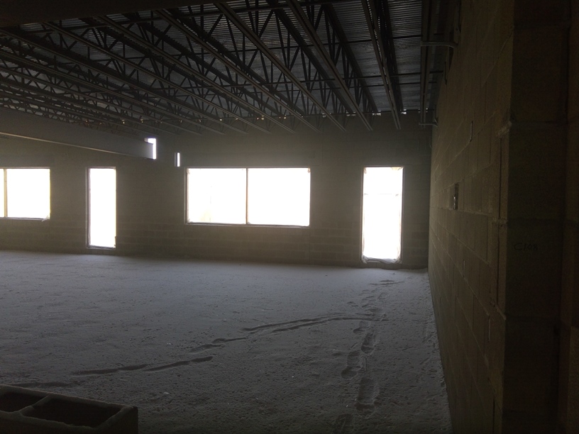 Photo of Two Classrooms.