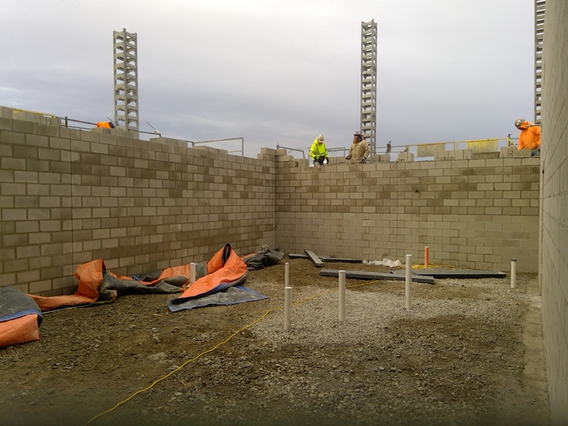 Photo of the Future boys locker rooms.