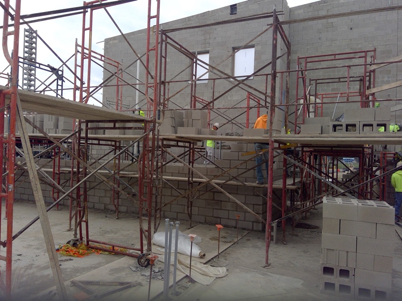 Photo of the stairwell.