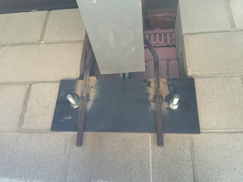 Photo of the ceiling in the elementary classrooms.