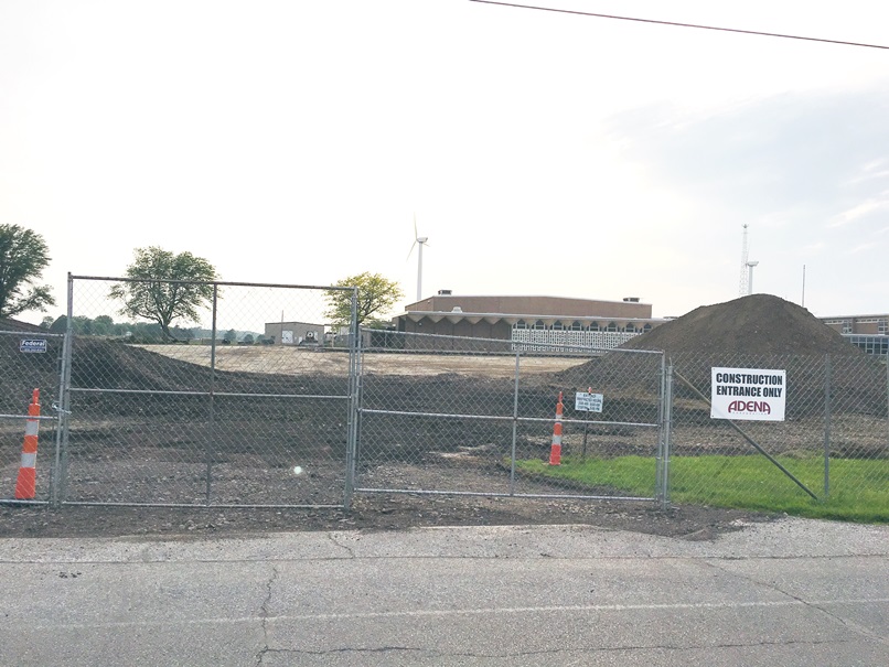 Photo of the construction.