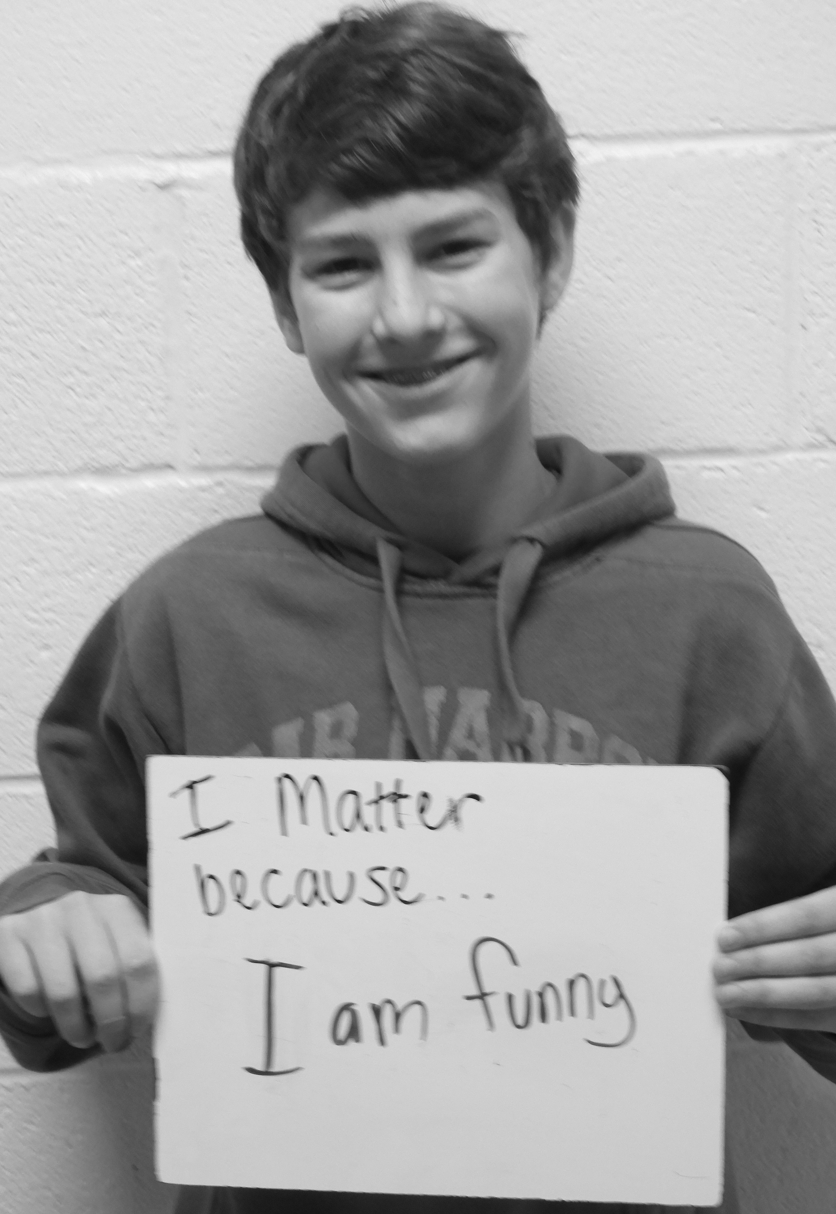 I matter because...I am funny