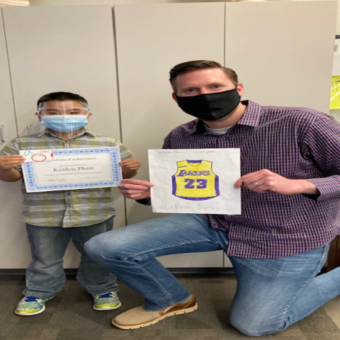 Kaden Phan & Mr. Hamlin