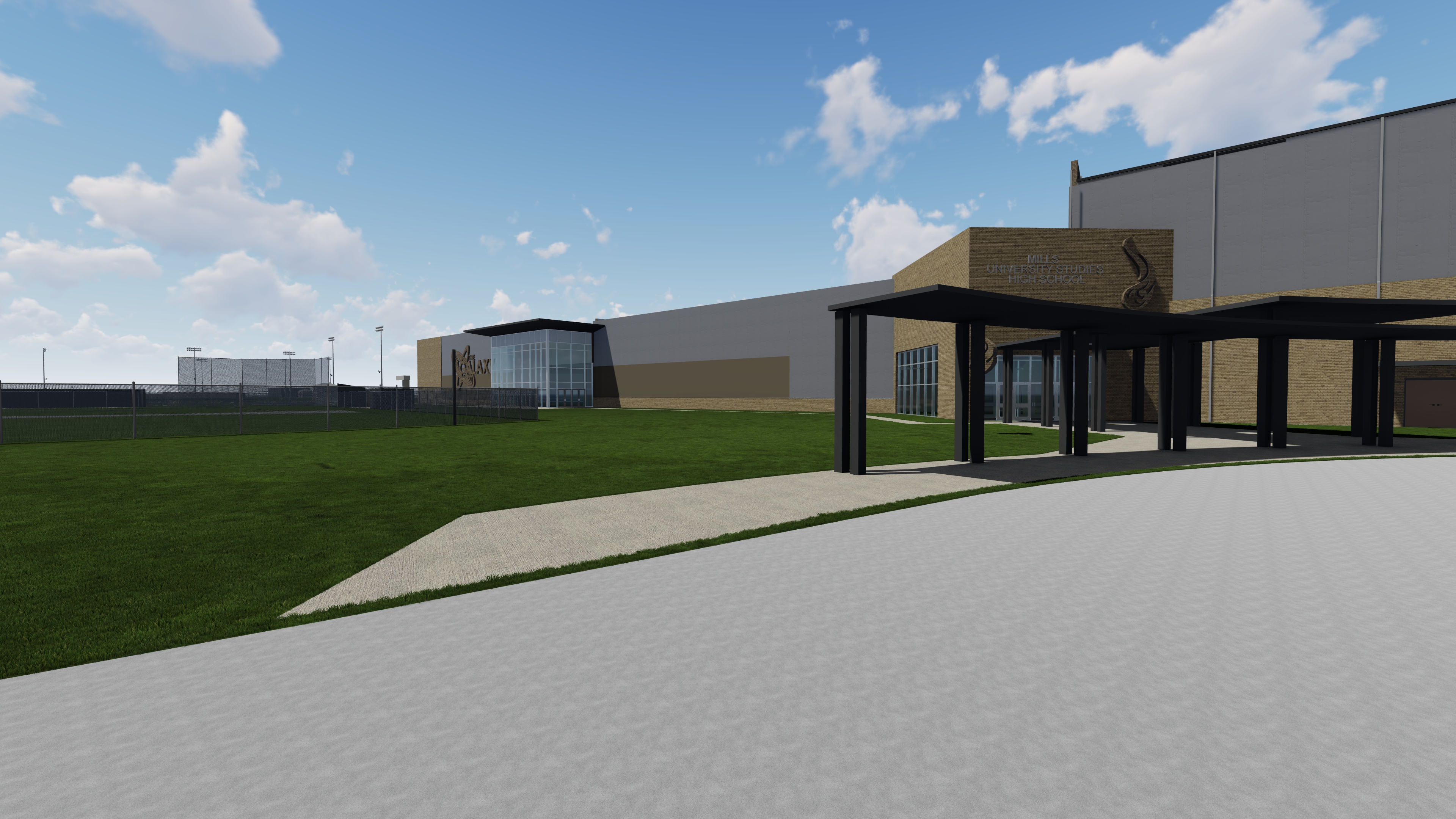 mills rendering
