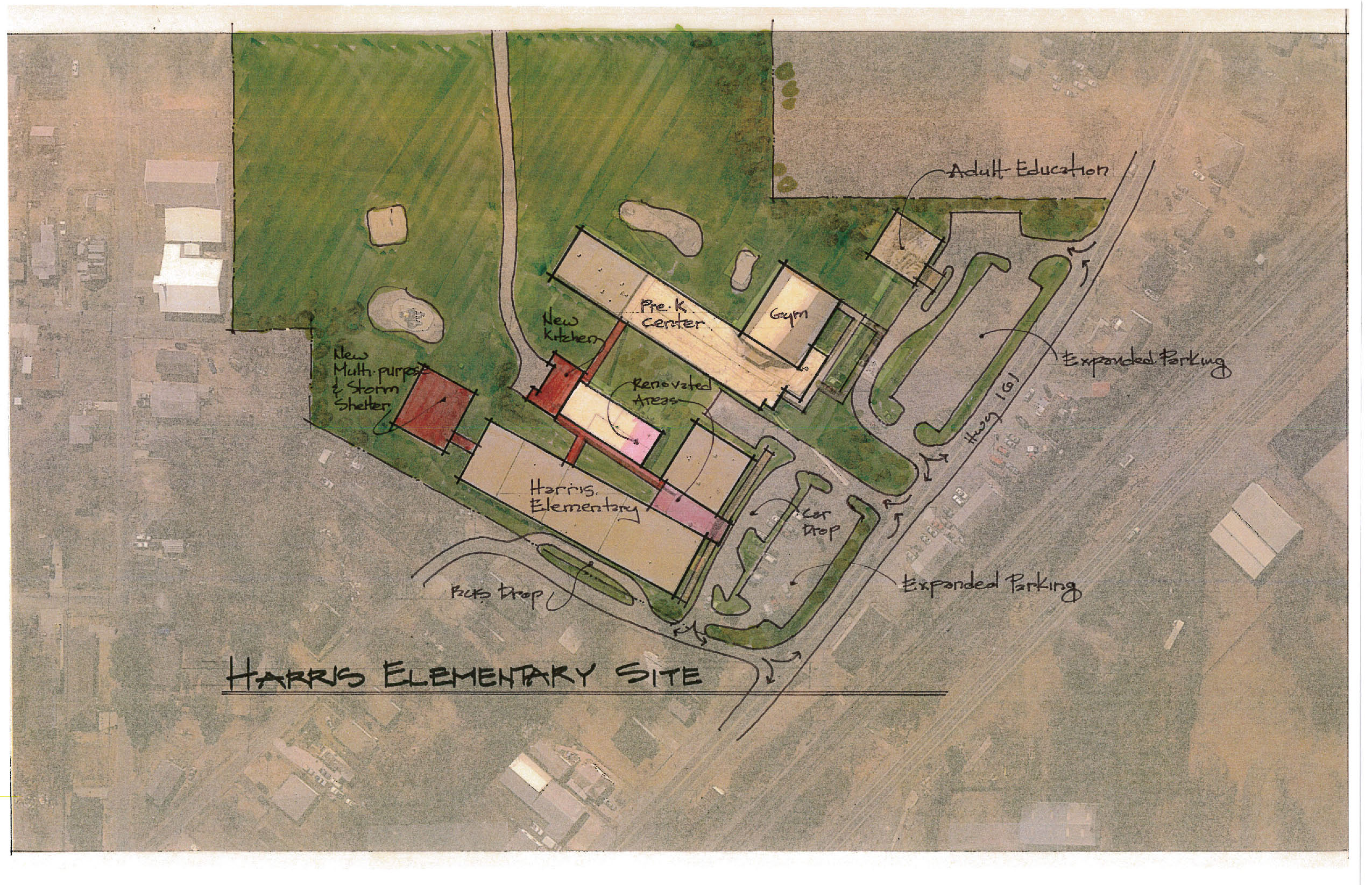 harris rendering