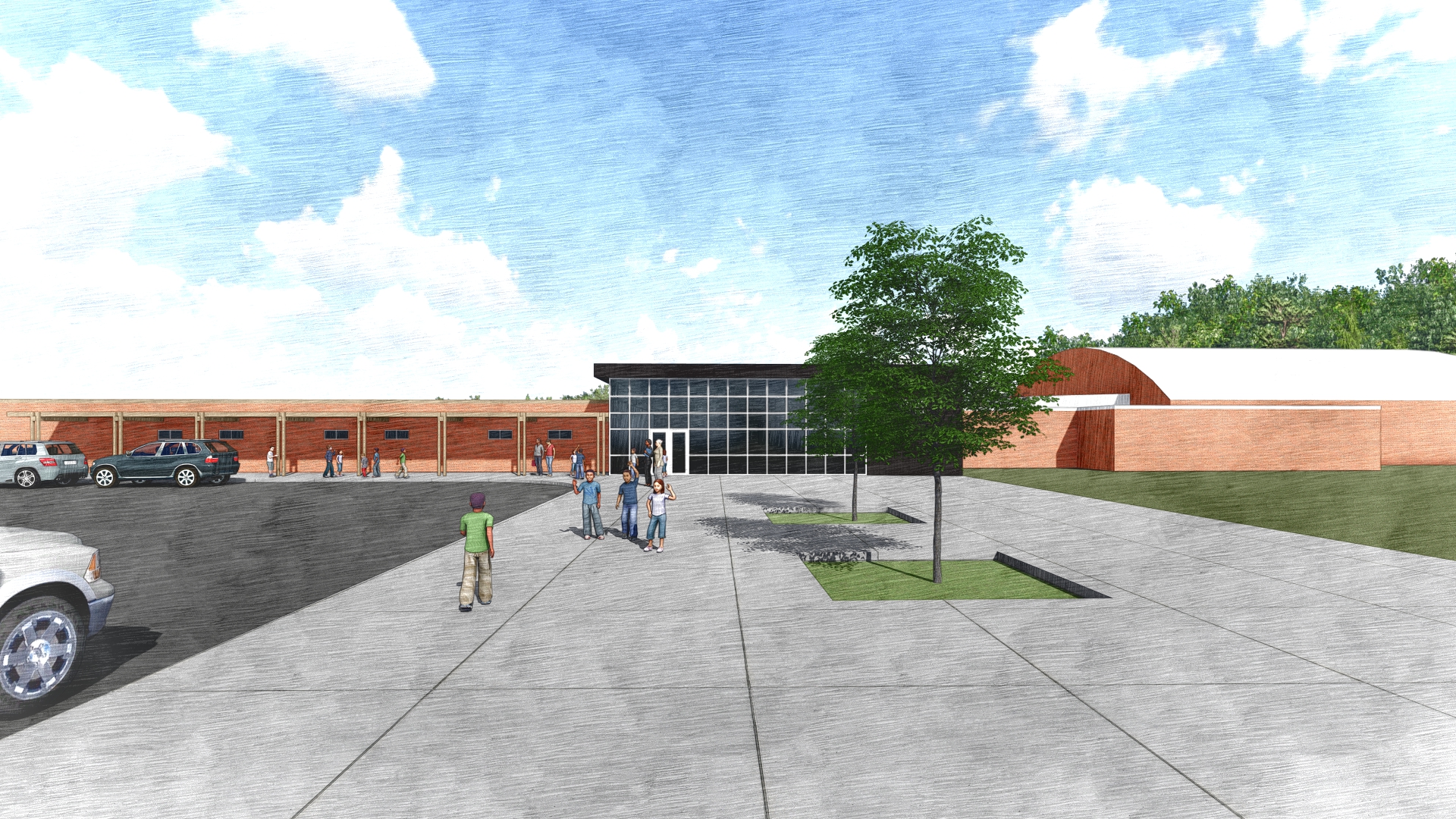 harris rendering