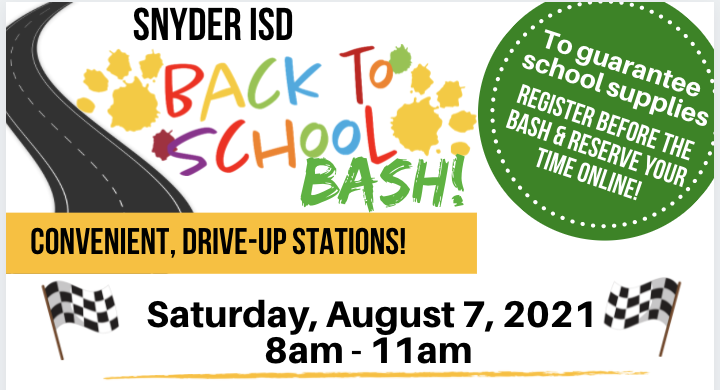 Back to school bash image header