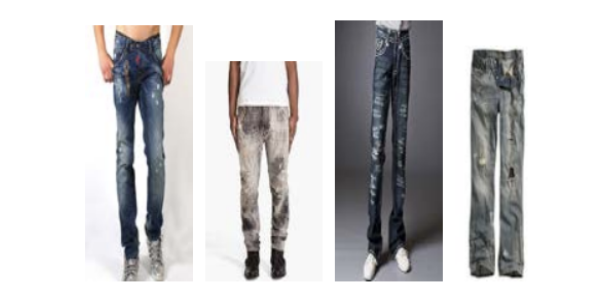 jeans with holes
