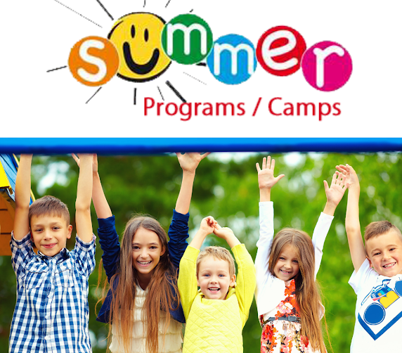 summer programs/camps banner