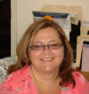 a photo of food services director, accounts payable, and procurement, Margie Poppin