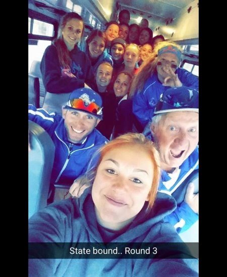 Photos of the Softball Team