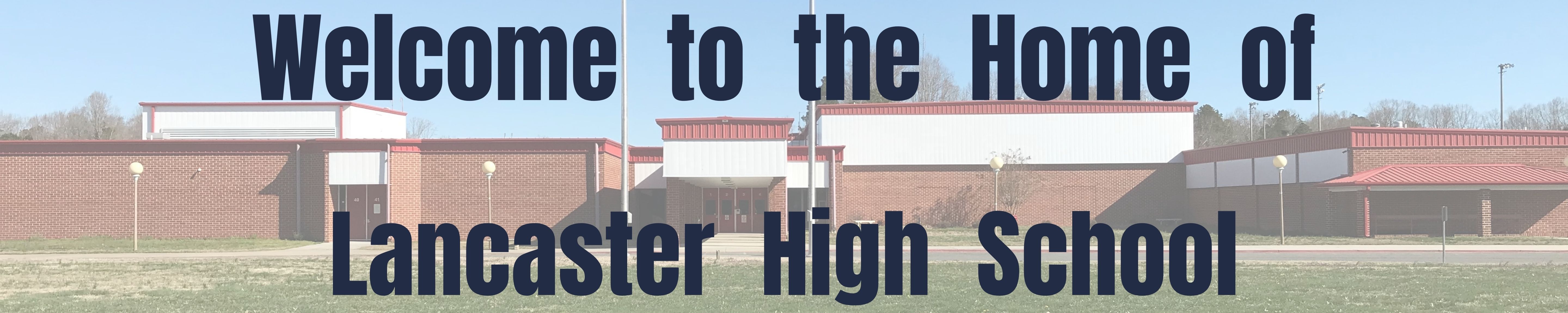 Lancaster High School banner