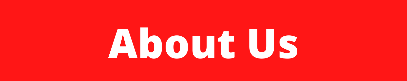 header that reads "about us"