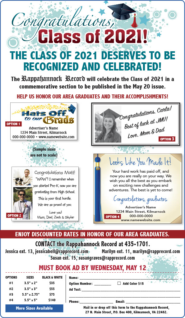 Rappahannock Record Graduation Promo