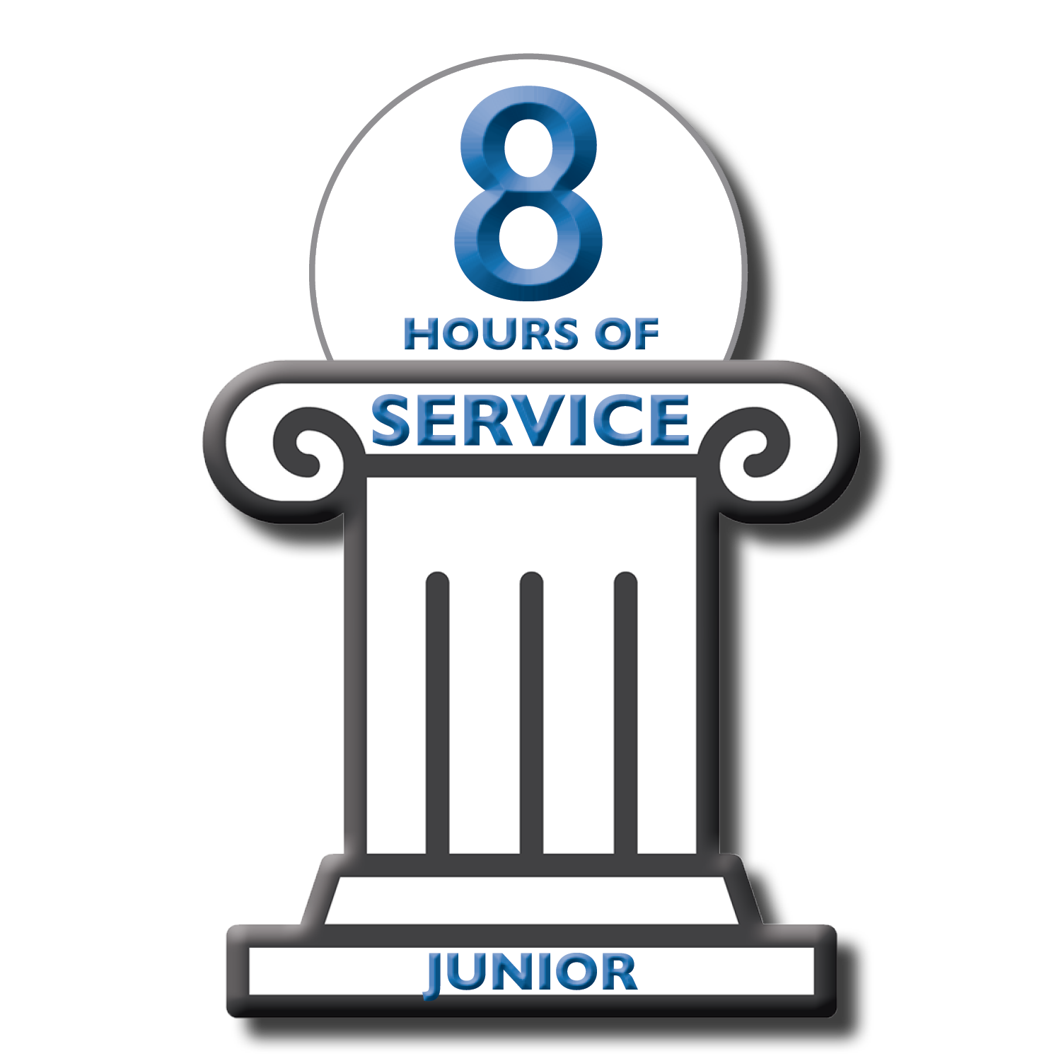 8 hours of service