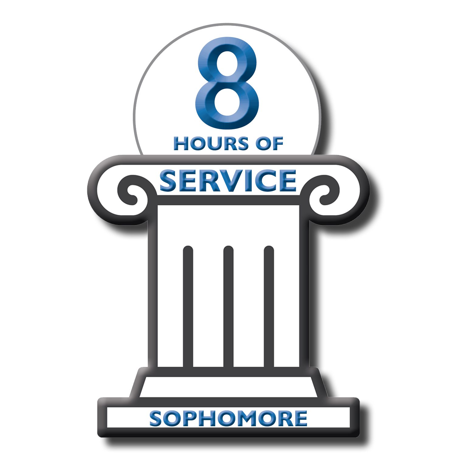 8 Hours of Service sophomores
