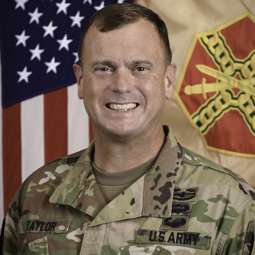 Col. Rhett Taylor, Military Rep., Fort Sill, OK