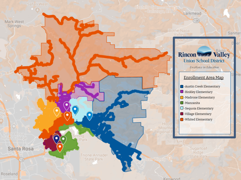 Map of School Boundaries