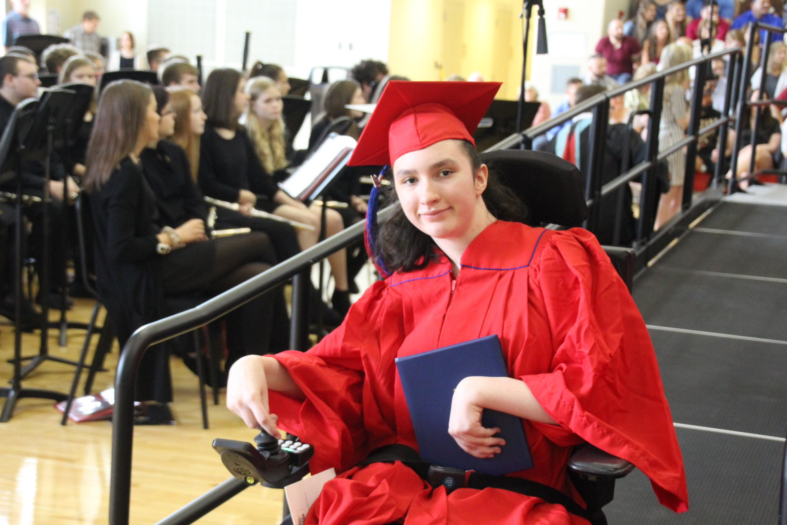 photo of student from graduation